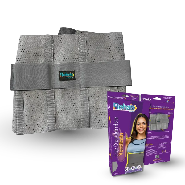  Faja Sacrolumbar Elástica Ventilada con Broche de Contactel , Ch